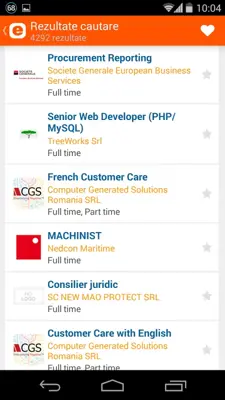 eJobs android App screenshot 9