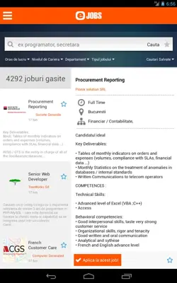 eJobs android App screenshot 1